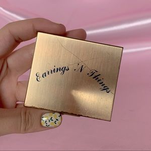 Vintage 60s earrings holder for purse